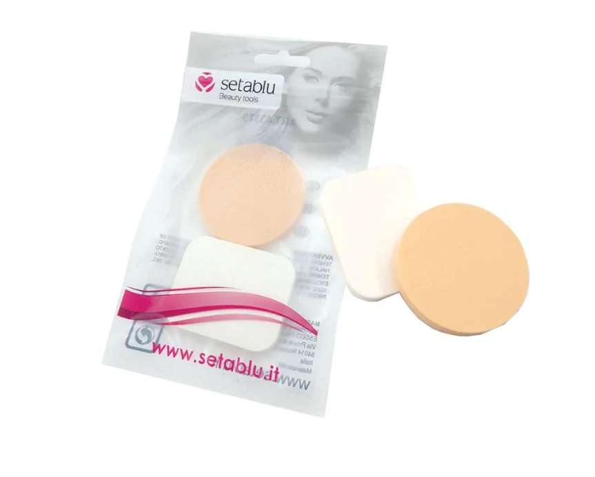 SETABLU spugnette 2 pezzi maquillage neutre